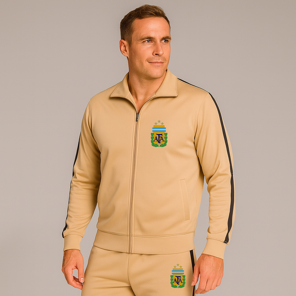 Men's Argentina National Soccer Team Logo Dri-Fit TrackSuit