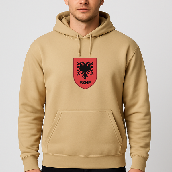 Men's Albania National Soccer Team Pullover Hoodie