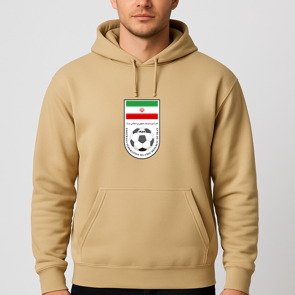 Men's Iran National Soccer Team Pullover Hoodie