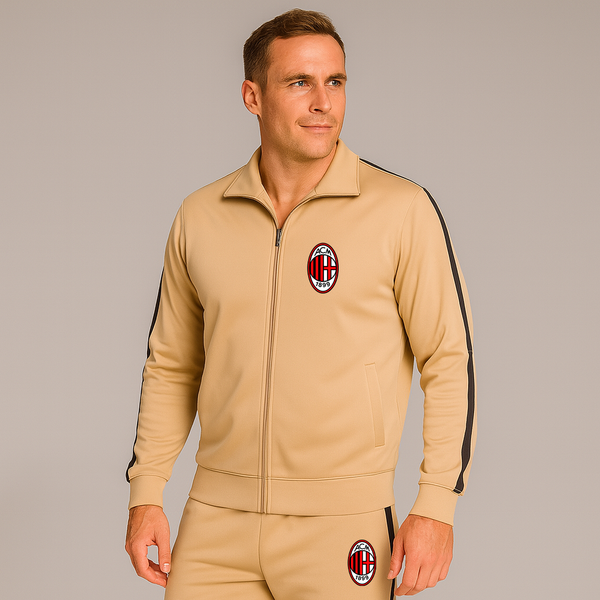 Men's AC Milan Soccer Logo Dri-Fit TrackSuit