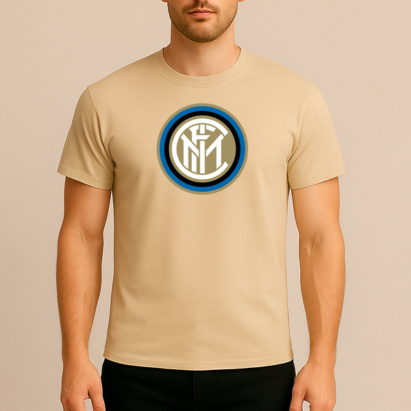 Men's Inter Milan Soccer Cotton T-Shirt
