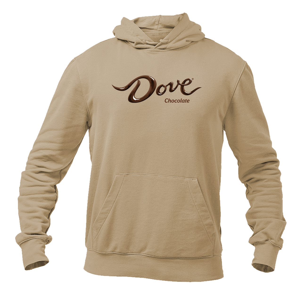 Men's Dove Сhocolate Logo Pullover Hoodie