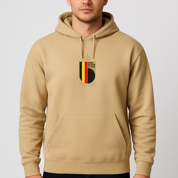 Men's Belgium National Soccer Team Pullover Hoodie