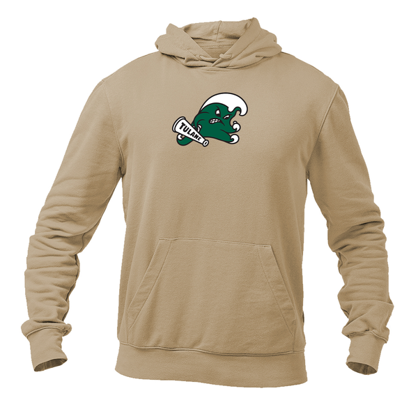 Men's  Tulane Green Wave Logo  Pullover Hoodie
