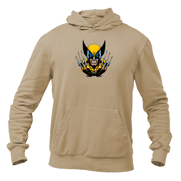Men's Wolverine 2025 Art  Gildan  Heavy Blend Hooded Sweatshirt