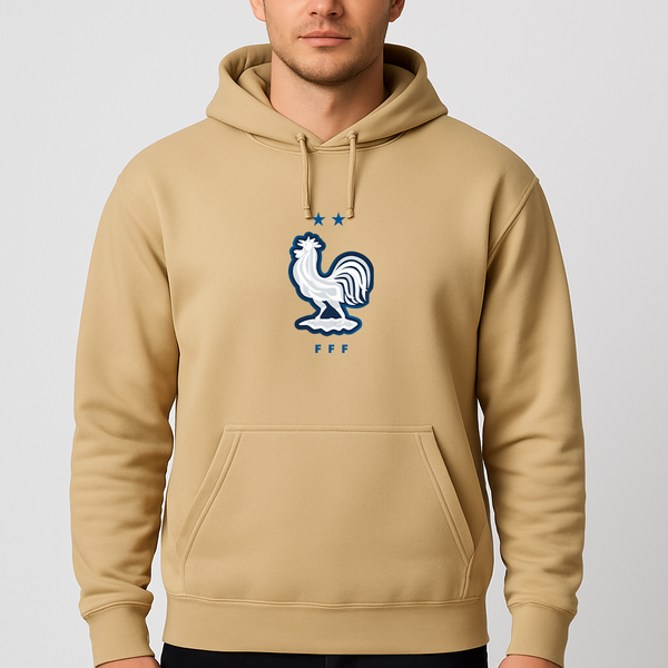 Men's France National Soccer Team Pullover Hoodie