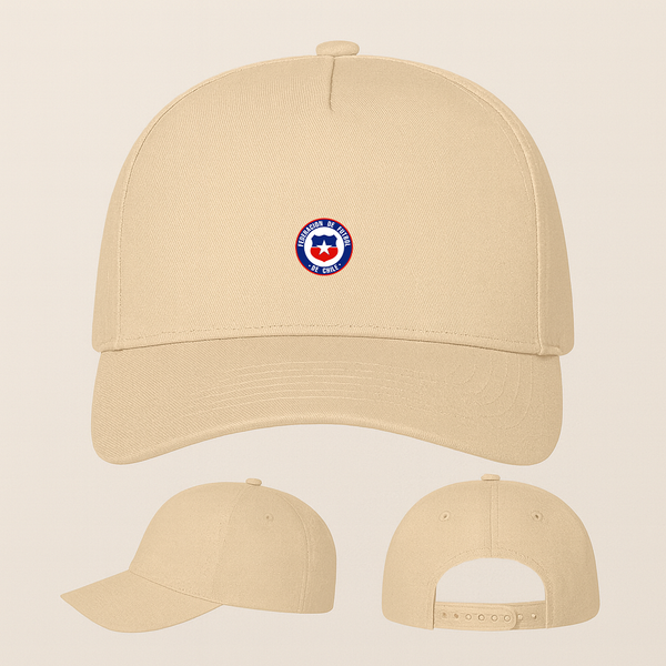 Chile National Soccer Team Five Panel Twill Snapback Cap