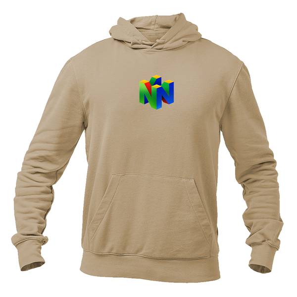 Men's   Nintendo N64  Logo Pullover Hoodie