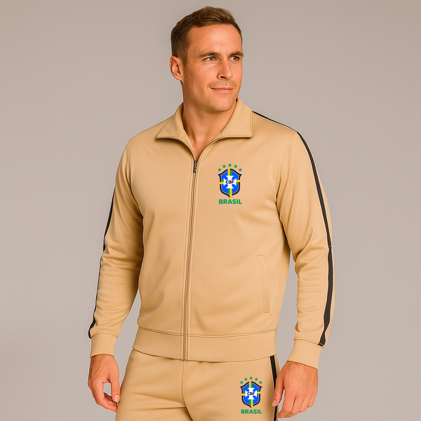 Men's Brasil National Soccer Team Dri-Fit TrackSuit