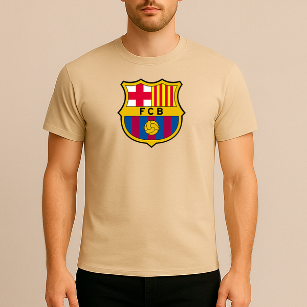 Men's F.C. Barcelona Soccer Cotton T-Shirt