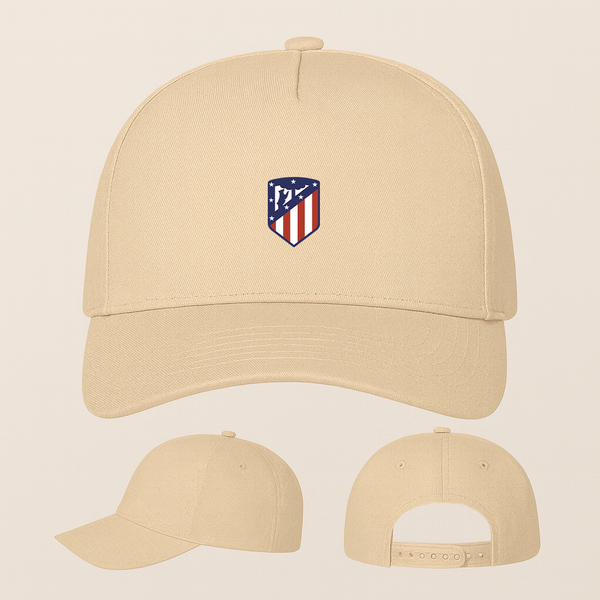 Atletico Madrid FC Five Panel Twill Snapback Cap