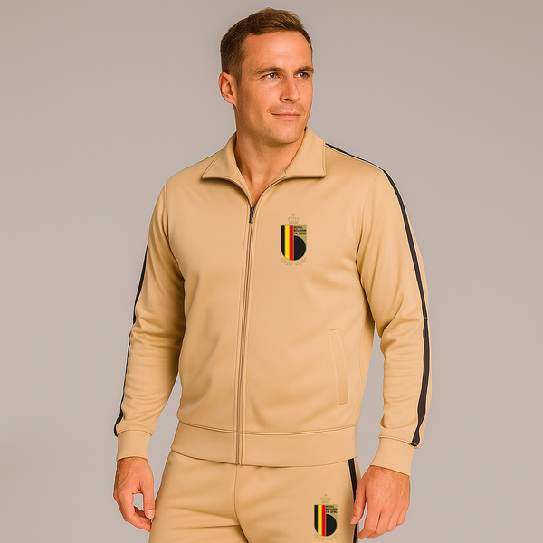 Men's Belgium National Soccer Team Logo Dri-Fit TrackSuit