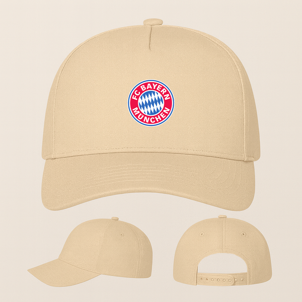 F.C. Bayern Munchen Soccer Five Panel Twill Snapback Cap
