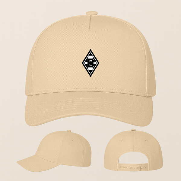 Borussia Monchengladbach FC Five Panel Twill Snapback Cap