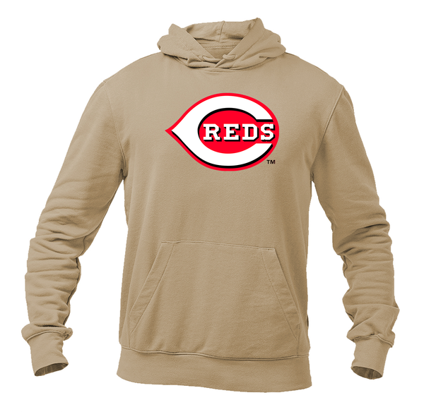 Men's Cincinnati Reds Logo Pullover Hoodie