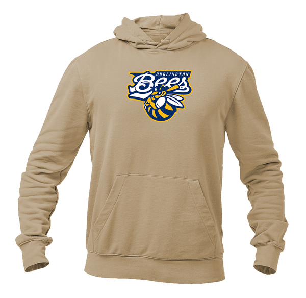 Men's Burlington Bees  Logo Pullover Hoodie