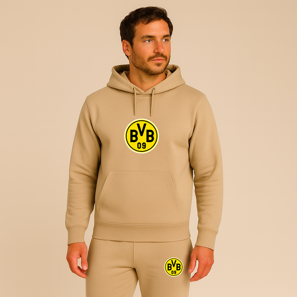 Men's Borussia Dortmund BVB FC Hoodie Joggers Set