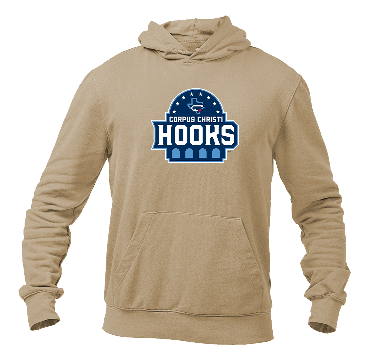 Men's Corpus Christi Hooks Logo Pullover Hoodie