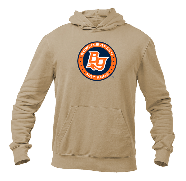 Men's Bowling Green Hot Rods Logo Pullover Hoodie