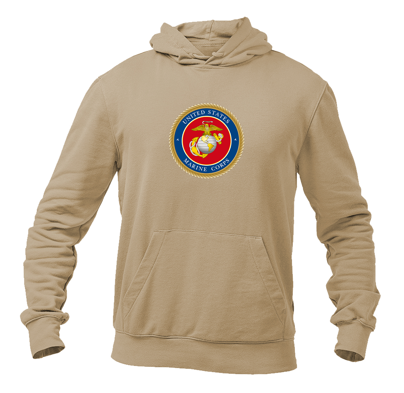 Men's USMC Emblem Pullover Hoodie