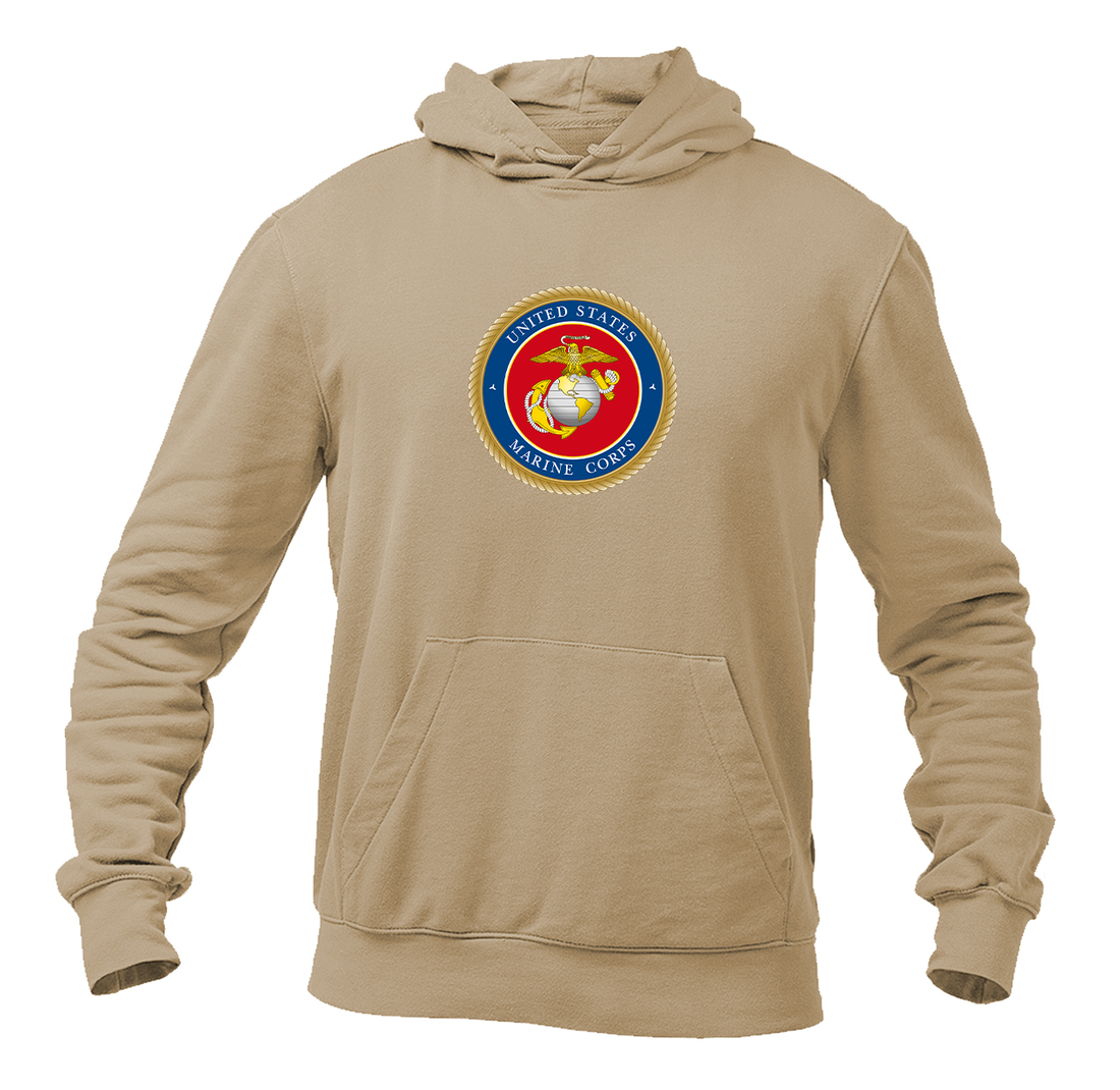Men's USMC Emblem Pullover Hoodie