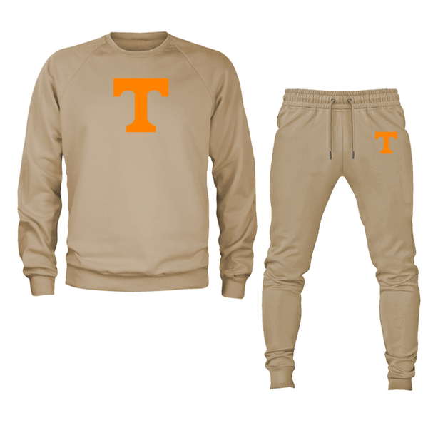Men's Tennessee Volunteers Crewneck Sweatshirt Joggers Suit