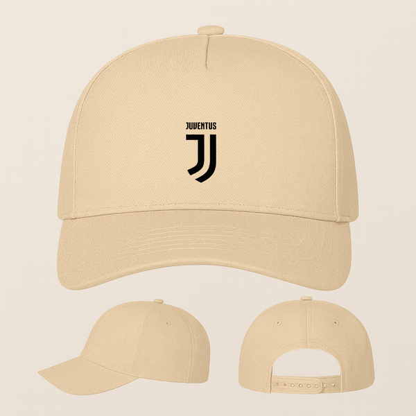 Juventus Soccer Five Panel Twill Snapback Cap