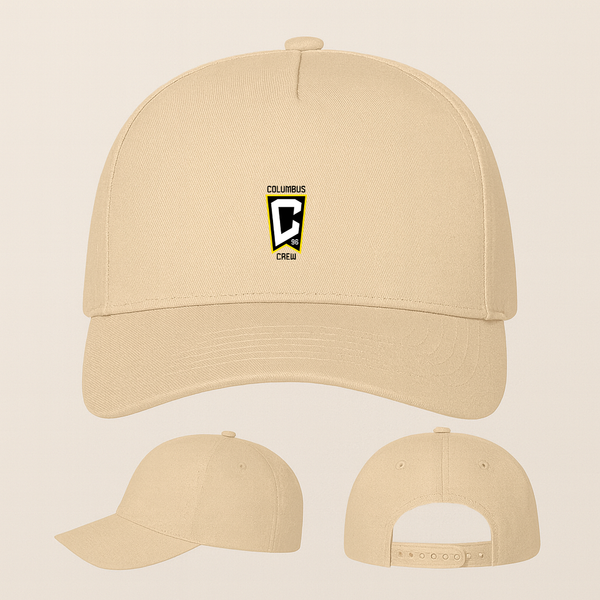 Columbus Crew FC Five Panel Twill Snapback Cap