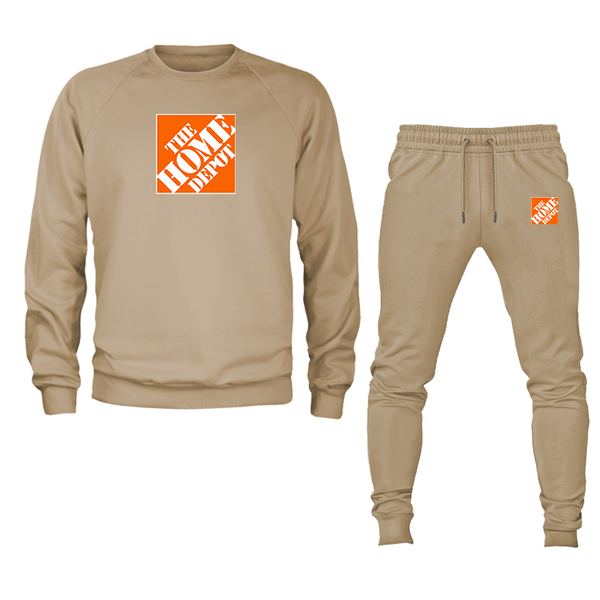 Men's The Home Depot Crewneck Sweatshirt Joggers Suit