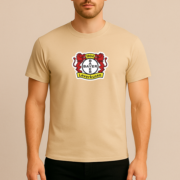 Men's Bayer Leverkusen FC Cotton T-Shirt