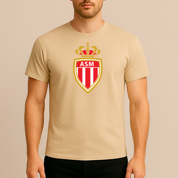 Men's AS Monaco FC Cotton T-Shirt