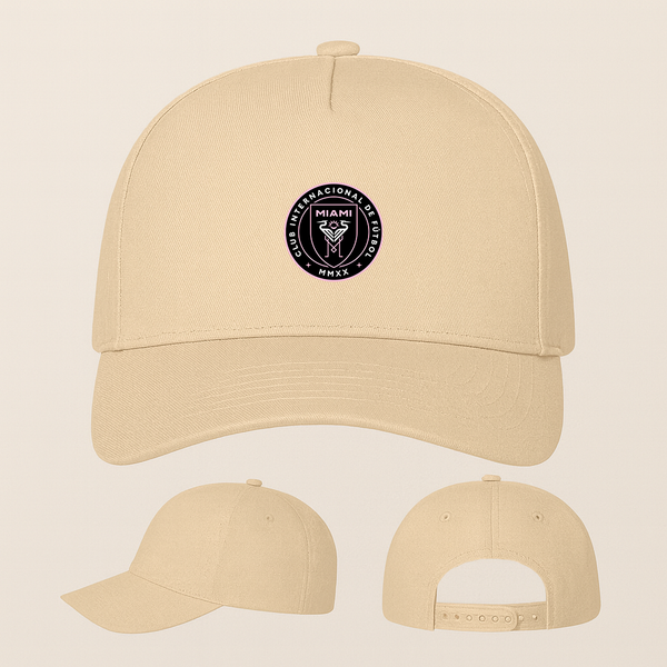 Inter Miami FC Five Panel Twill Snapback Cap
