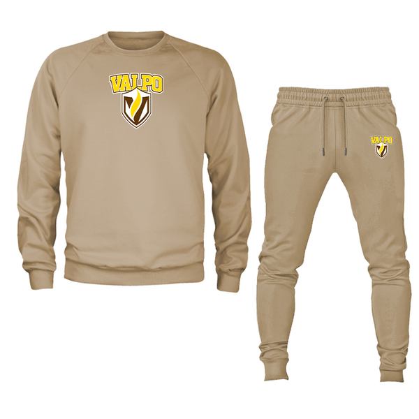 Men's  Valparaiso Crusaders Crewneck Sweatshirt Joggers Suit