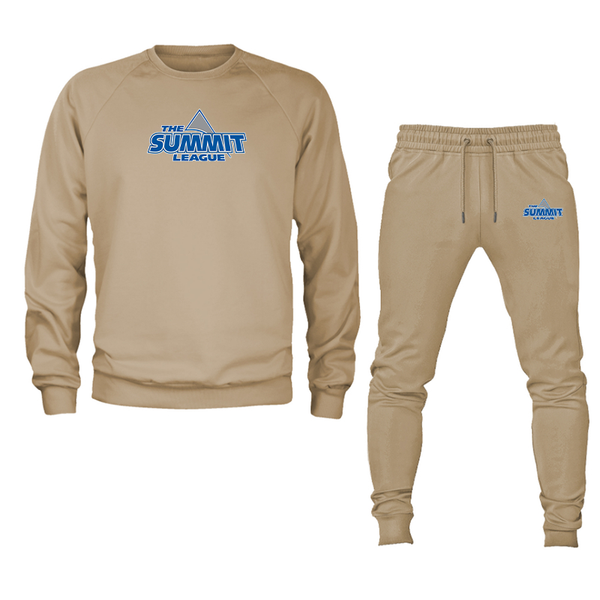 Men's The Summit League Crewneck Sweatshirt Joggers Suit