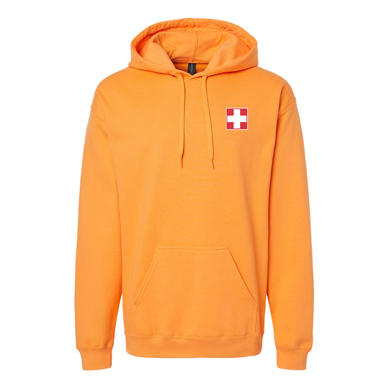 Men's  Switzerland National Football Soccer Team  Pullover Hoodie