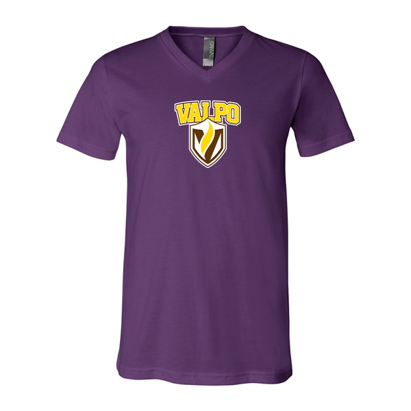 Valparaiso Crusaders BELLA  CANVAS - Jersey V-Neck T-Shirt