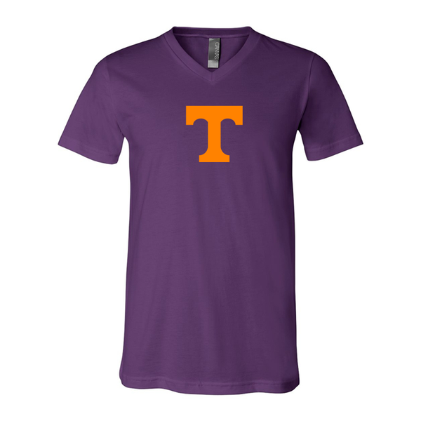 Tennessee Volunteers BELLA  CANVAS - Jersey V-Neck T-Shirt
