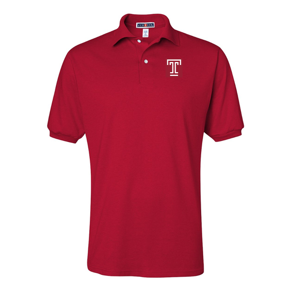 Men's Temple Owls JERZEES  SpotShield polo