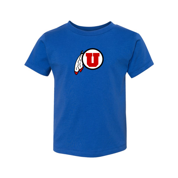 Utah Utes BELLA  CANVAS Toddler Jersey Tee
