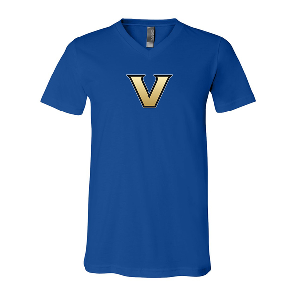 Vanderbilt Commodores BELLA  CANVAS - Jersey V-Neck T-Shirt