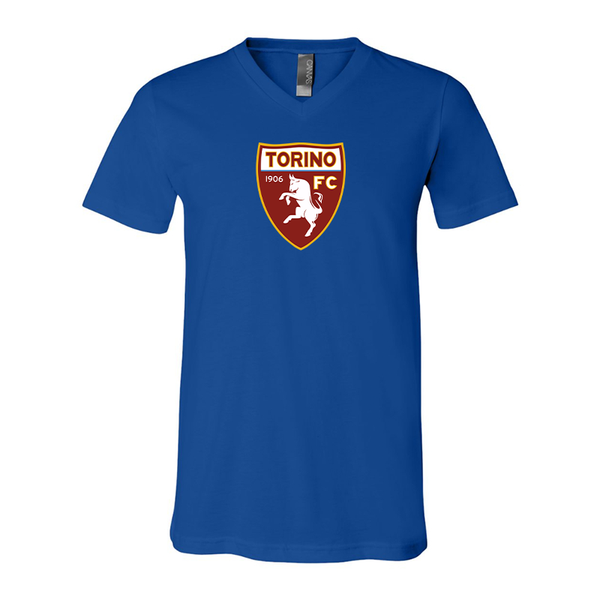Torino Soccer BELLA  CANVAS - Jersey V-Neck T-Shirt