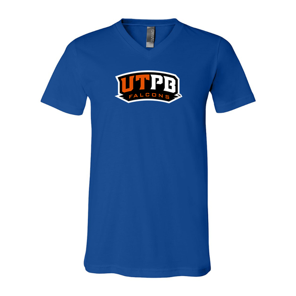 UTPB Falcons  BELLA  CANVAS - Jersey V-Neck T-Shirt
