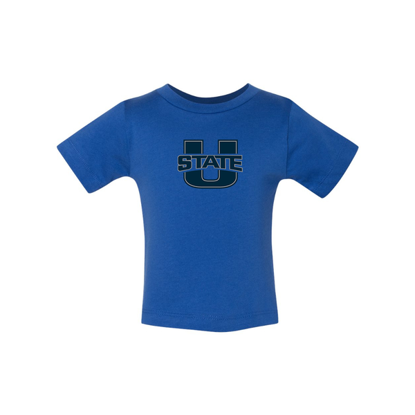 Utah State Aggies  BELLA CANVAS Infant Jersey Tee
