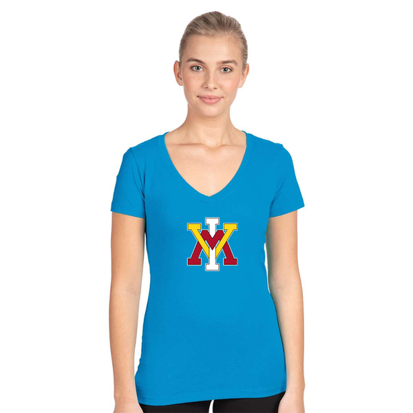 Women's VMI Keydets  Next Level V-Neck T-Shirt