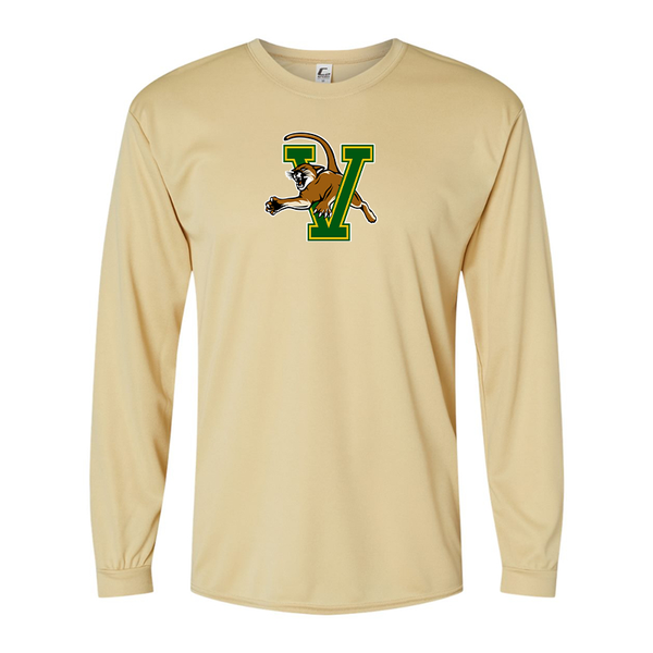 Men's Vermont Catamounts  Performance Long Sleeve T-Shirt