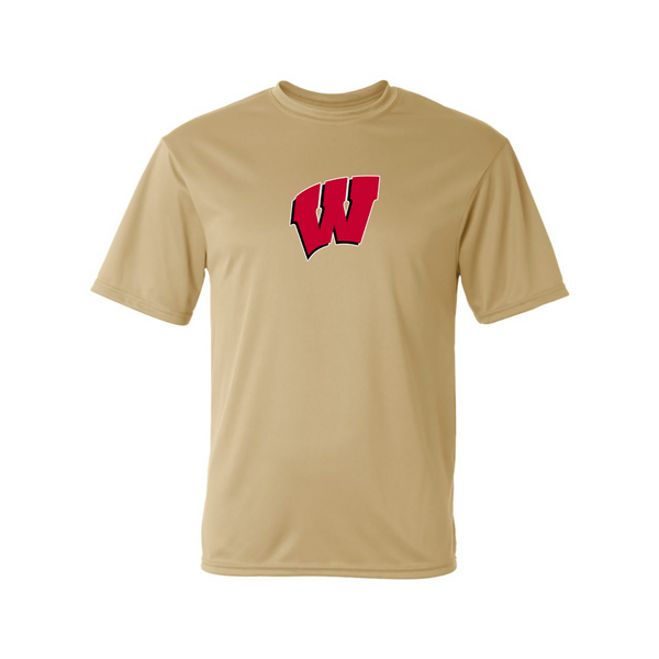 Men's  Wisconsin Badgers Polyester T-Shirt