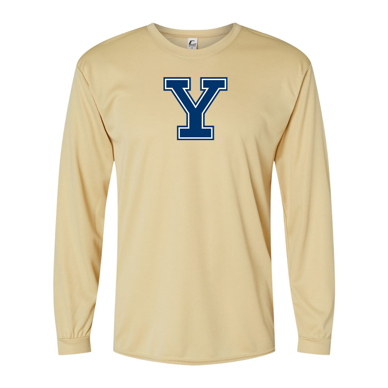 Men's Yale Bulldogs Performance Long Sleeve T-Shirt