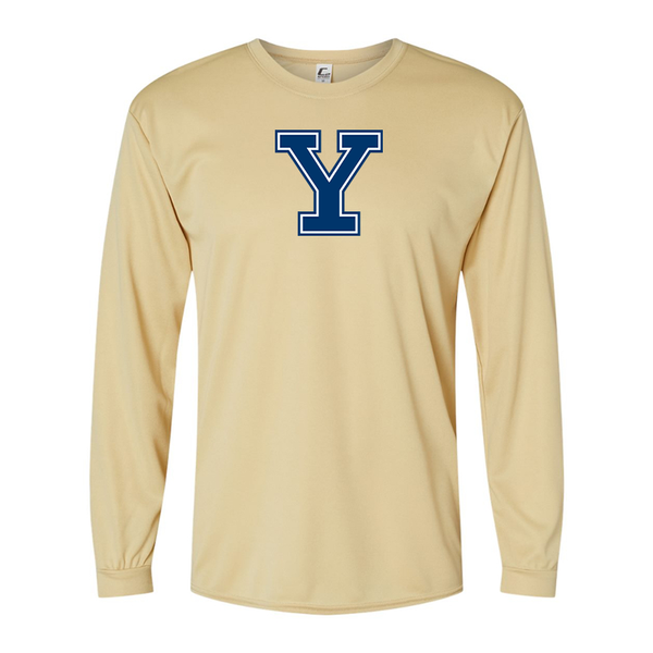 Men's Yale Bulldogs Performance Long Sleeve T-Shirt