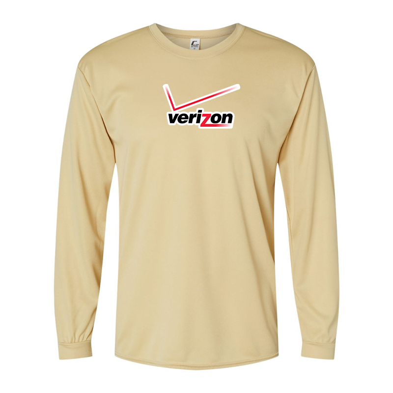 Men's  Verizon Wireless Performance Long Sleeve T-Shirt