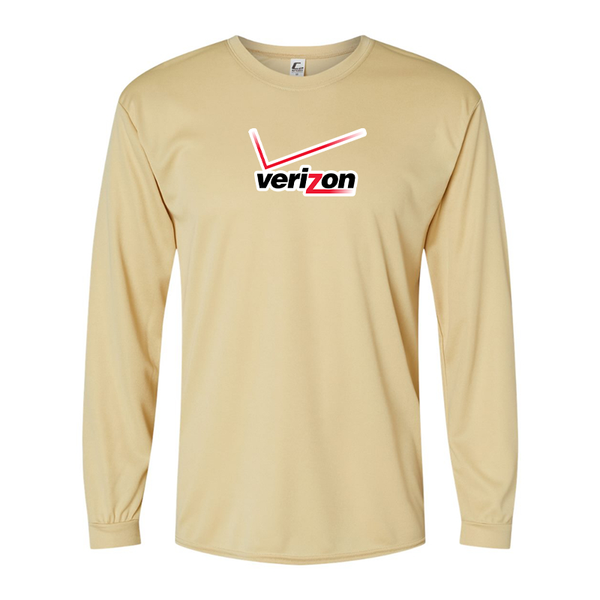Men's  Verizon Wireless Performance Long Sleeve T-Shirt